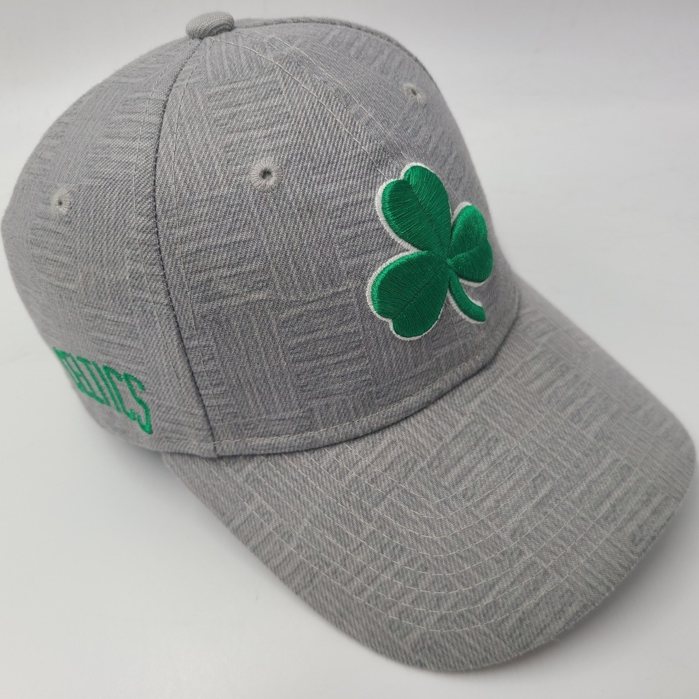 Women Boston Celtics Hat Strapback New Era 9Twenty Gray Green NBA Basketball